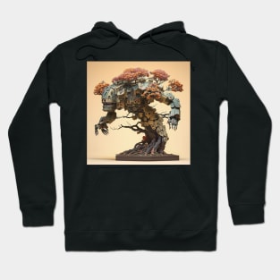 Intricate Bonsai Bots Hoodie